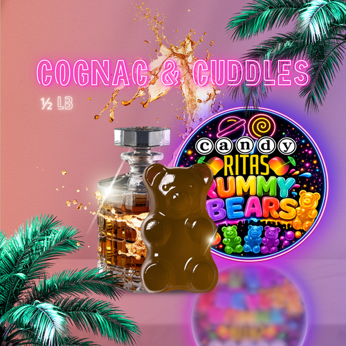 Cognac & Cuddles - Rummy Bears (1/2lb)