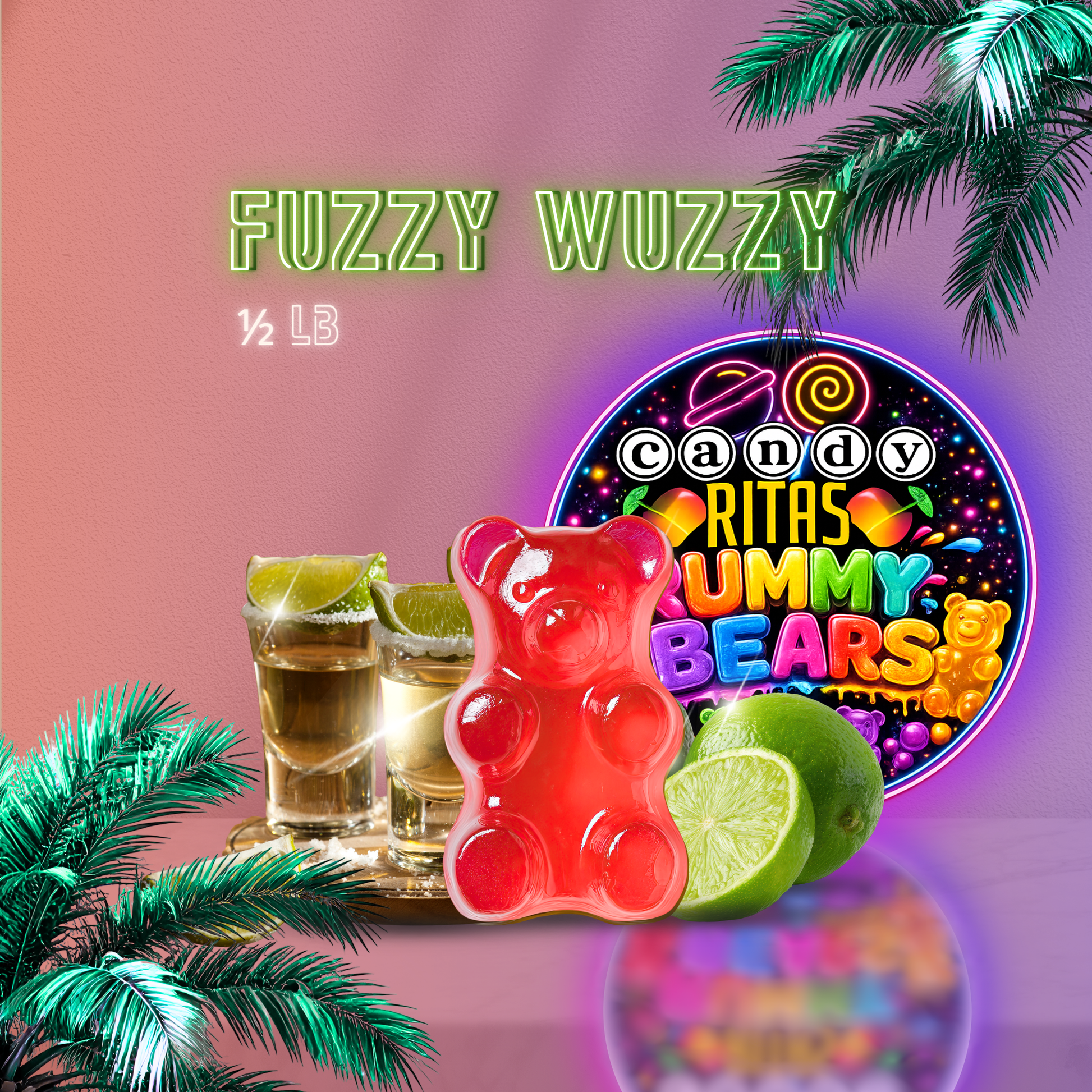 Fuzzy Wuzzy - Rummy Bears (1/2lb)