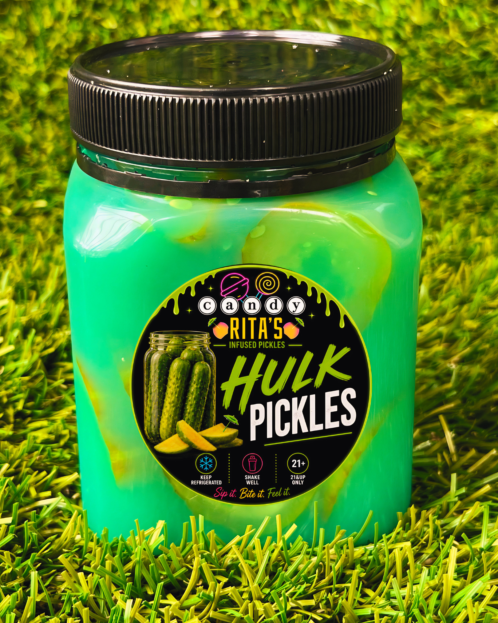 Hulk Infused Pickles